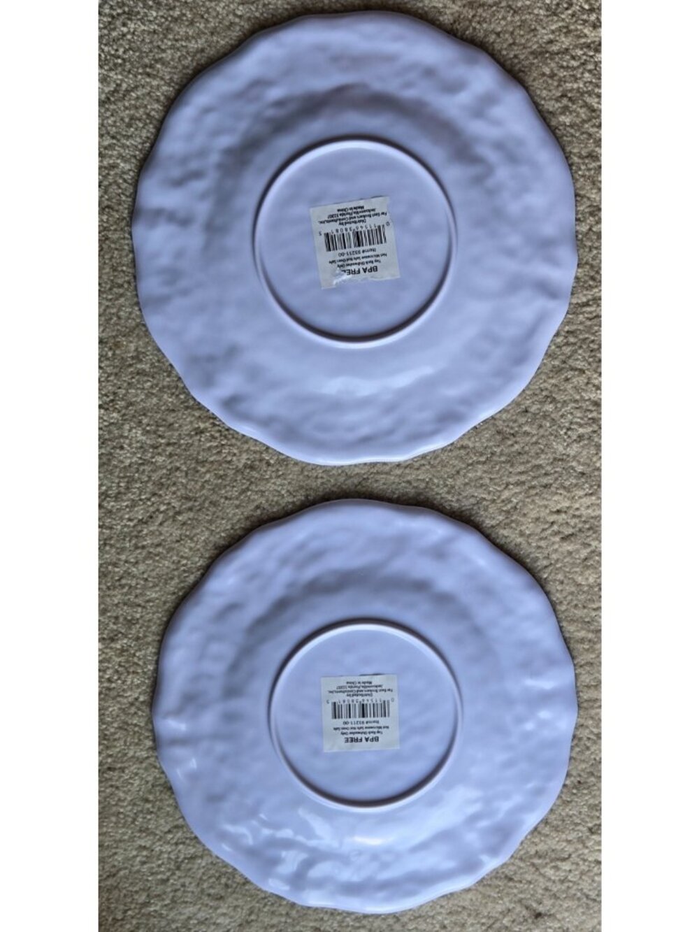 Far East Brokers & Consultants Butterfly Dragonfly Floral Dinner Plates Lot of 2 - Picture 2 of 8